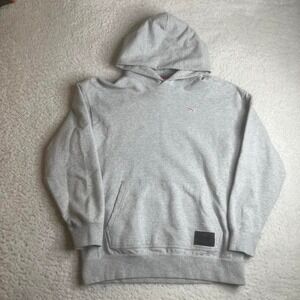 Puma C AC Milan men's grey Paninari collection hoodie embroidered M‎